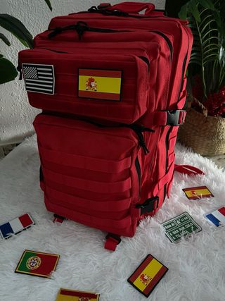 Mochila Táctica ajustable Roja