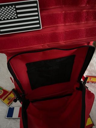 Mochila Táctica ajustable Roja