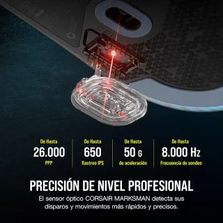Ratón Gaming Corsair M75 RGB Cable