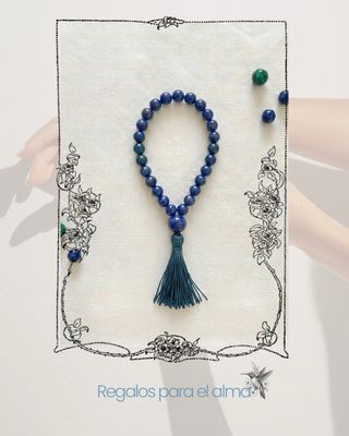 Japa Mala Pulsera Lapislázuli