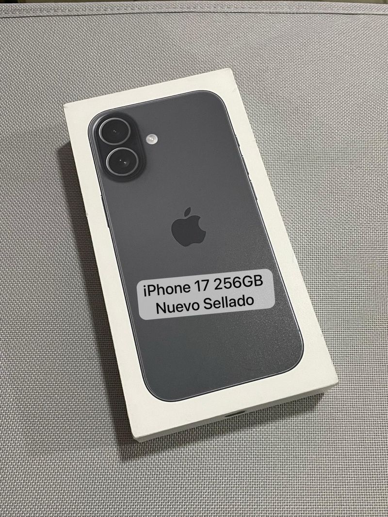 iPhone 17 256GB Negro Sellado