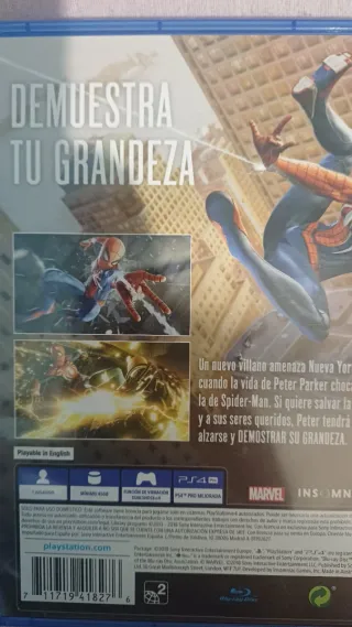 Spider-Man PS4 (PlayStation 4) Marvel