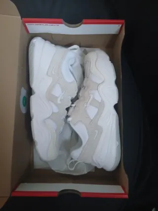 Nike Tech Hera Bianche/Beige Tg 36.5 Nuove