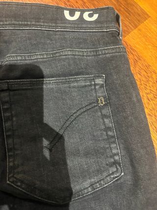 Vaqueros DONDUP negros skinny fit hombre