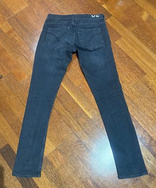 Vaqueros DONDUP negros skinny fit hombre