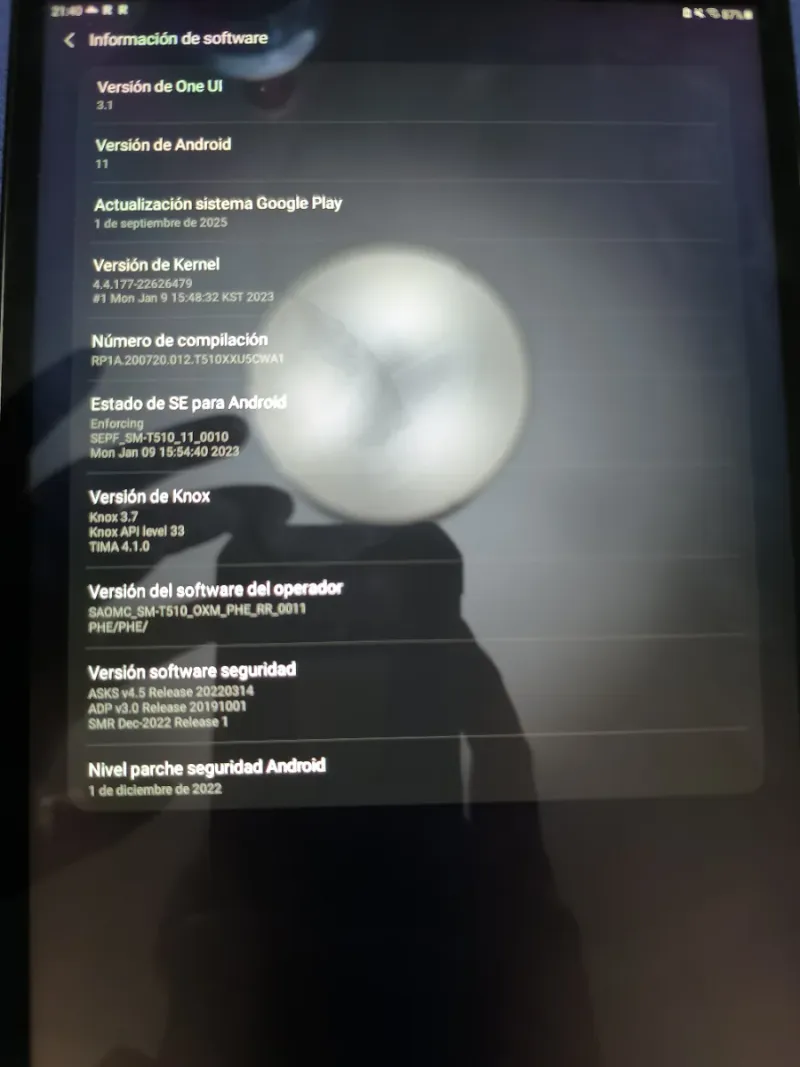 Samsung Galaxy Tab A 10 Plata afbeelding 5