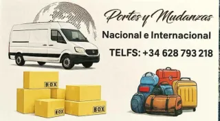 PORTES Y MUDANZAS NACIONAL E INTERNACIONAL ETC.