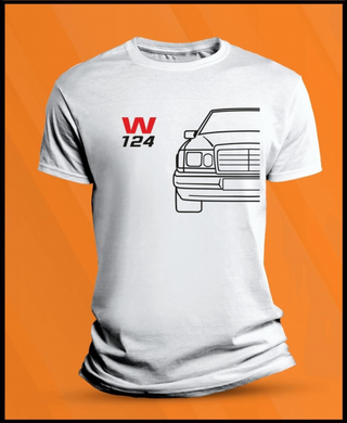 Camiseta manga corta Mercedes 124