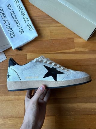 Golden Goose Sneakers Bianche Nere
