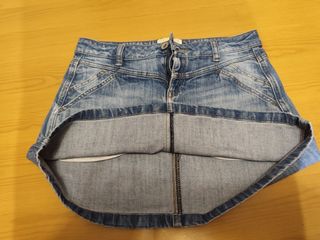 Falda Vaquera Quality Denim. Talla XS