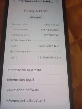 Samsung Galaxy A33 5G