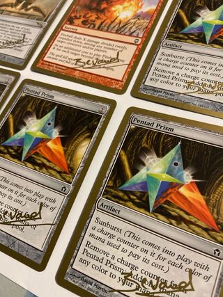 9 Cartas MTG WCD 2004: Manuel Bevand