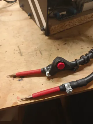 Soldador por puntos casero DIY