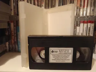Película VHS Robin Hood: Príncipe de los Ladrones