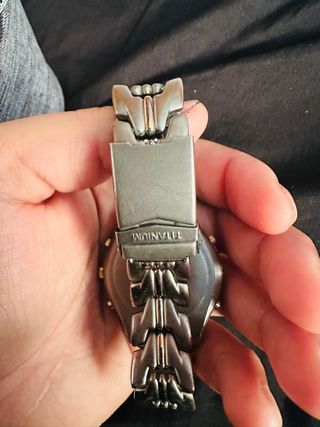 Reloj Philip Perso Titanio Oro Plata