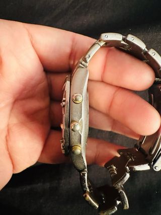 Reloj Philip Perso Titanio Oro Plata