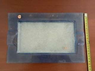 Vassoio in vetro Albatros