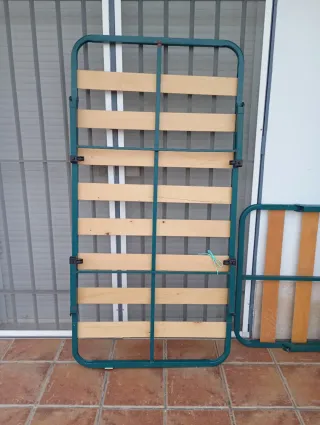 Somier 90cm con patas