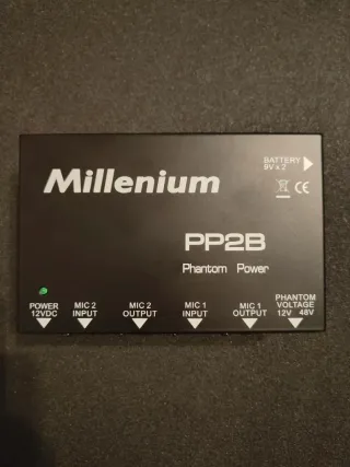 Millenium PP2B Dual Phantom Power Adapter Plus