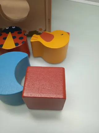 Juego Educativo Formas Montessori Madera