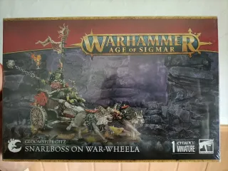 Gloomspite Gitz Snarlboss on War-Wheela