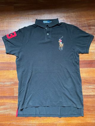 Polo Ralph Lauren Big Pony Negro Talla L
