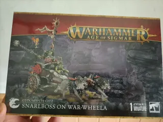 Warhammer Age of Sigmar Snarlboss on War-Wheela