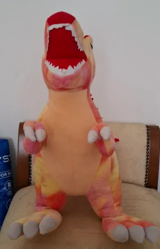 Peluche Tirannosauro Rex T-Rex Multicolore 45cm