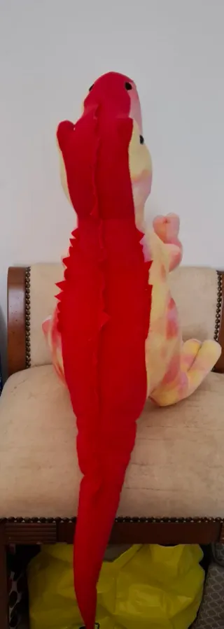 Peluche Tirannosauro Rex T-Rex Multicolore 45cm