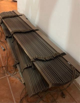 Cortinas venecianas de madera