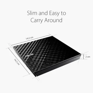 ASUS SDRW-08D2S-U LITE - Grabadora externa USB 2.0