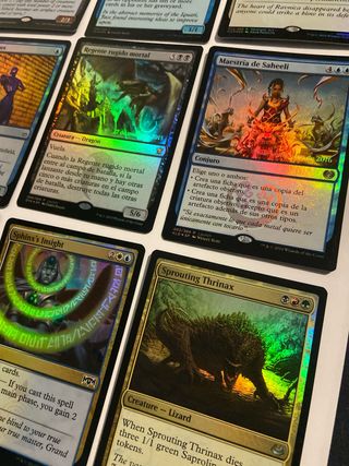 9 Cartas Magic The Gathering Foil