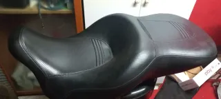 Asiento Doble + Respaldo Harley Davidson Touring