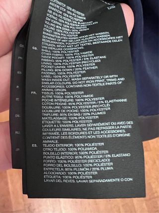 Chaqueta G-Star larga verde talla M