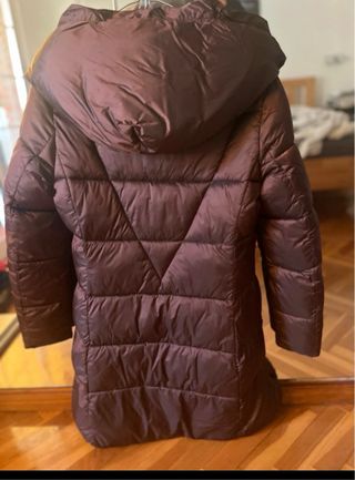 Abrigo Sita Murt Talla S berenjena