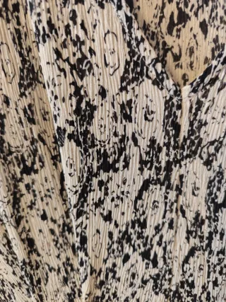 Vestido Mango Talla 42 Estampado