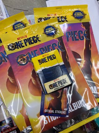 Colección Cromos One Piece Netflix