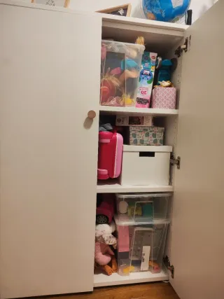 3 Muebles Platsa Ikea Blanco + Puertas Fönes