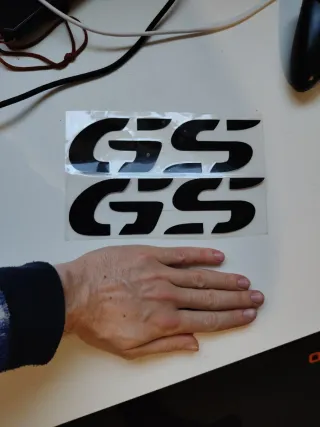 Pegatinas GS BMW Vinilos (2 unidades)