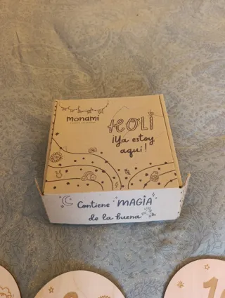 Pack Cumplemes Bebé Madera MONAMI