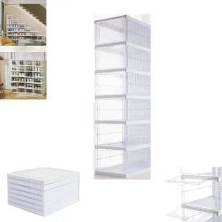 Scarpiera 6 scatole impilabili