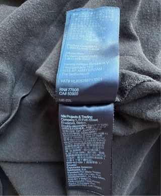 T-shirt Tommy Hilfiger Preta Tamanho M