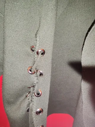 Giacca aperta  verdone scuro