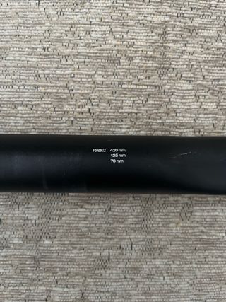 Manillar carretera BMC 420mm Negro