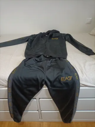 Chándal EA7 Emporio Armani Talla M Negro