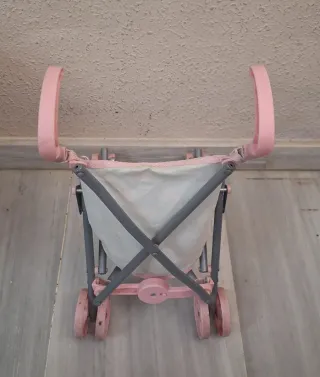 Carrello per bambole pieghevole