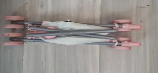 Carrello per bambole pieghevole