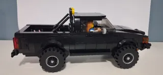 Toyota Negro Lego Regreso al Futuro