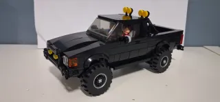 Toyota Negro Lego Regreso al Futuro