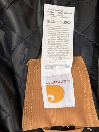 Chaqueta Carhartt Detroit mostaza talla S Rework